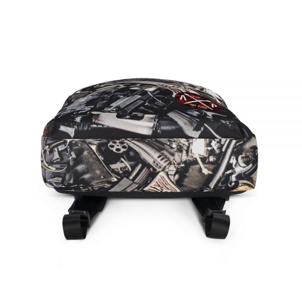 AP Gun Backpack with floral logo - Image 7