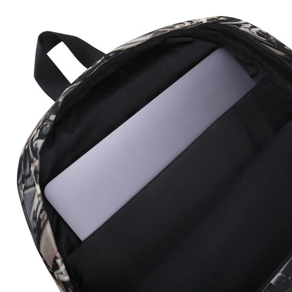 AP Gun Backpack with floral logo - Image 4