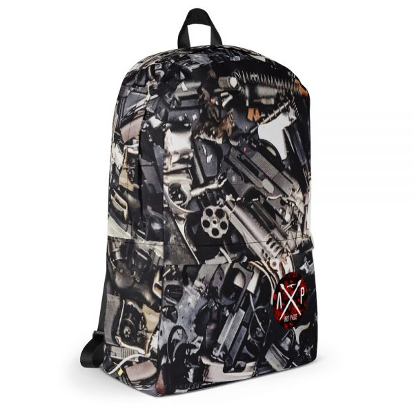 AP Gun Backpack with floral logo - Image 6