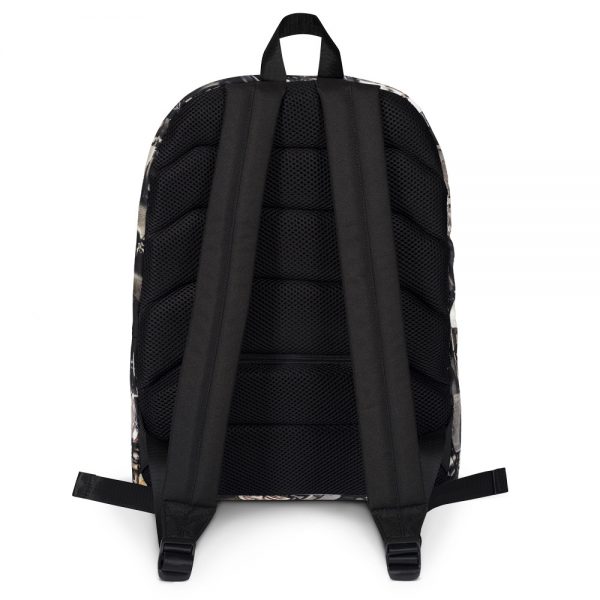 AP Gun Backpack with floral logo - Image 2