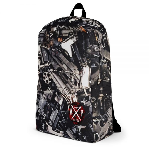 AP Gun Backpack with floral logo - Image 3